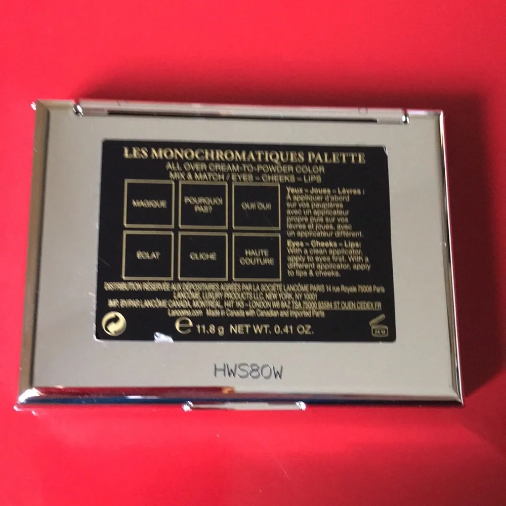 Lancôme Collectables LES MONOCHROMATIQUES ALL OVER PALETTE